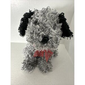 Dan Dee Collectors Choice Gray Scruffy Puppy Dog 9" Plush Terrier Realistic